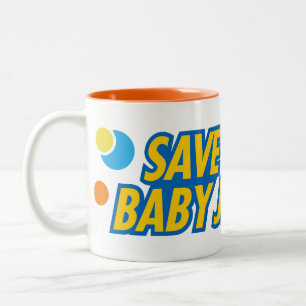 Save Me Baby Jesus Funny Mug