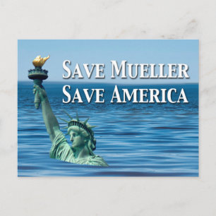 Save Mueller Save America Postcard