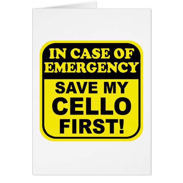 Save My Cello (Front)