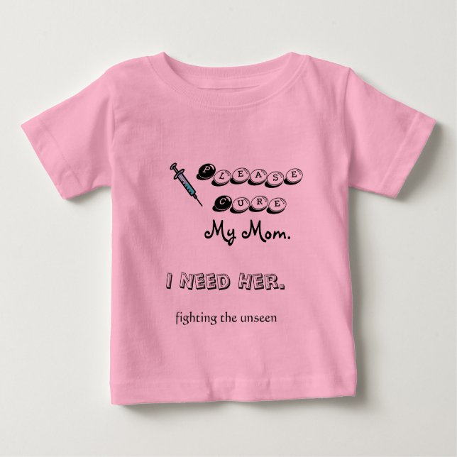 save my mum baby T-Shirt (Front)