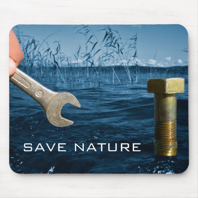 Save nature mousepad (Front)