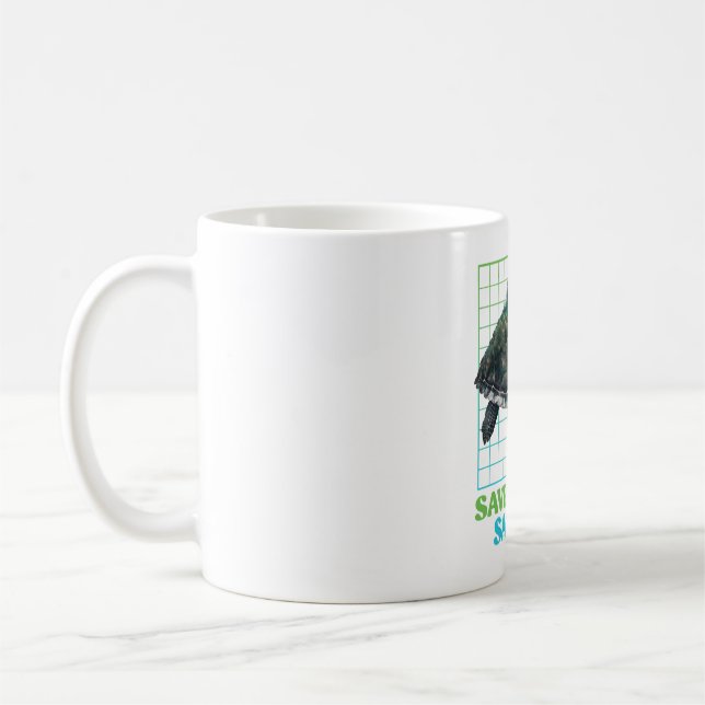 Save Nature protected species Environment    Coffee Mug (Left)