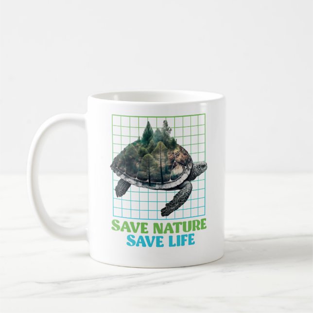 Save Nature protected species Environment Copy Cop Coffee Mug (Left)