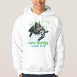 Save Nature protected species Environment Copy Cop Hoodie