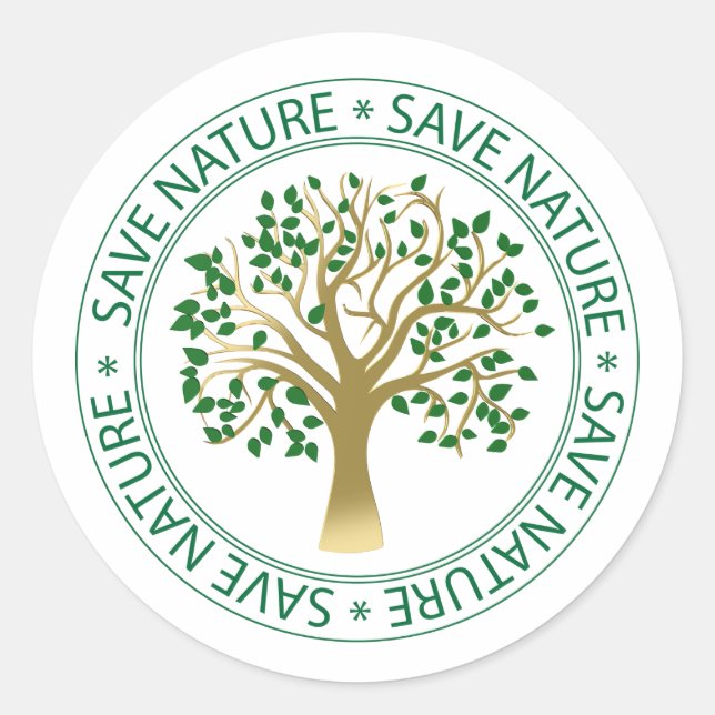 Save nature seal (Front)