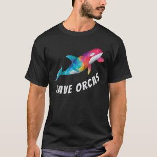 Save Orcas Killer Whale Orca Lover Beach Ocean Div T-Shirt