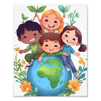 Save Our Beautiful Protect Plant Trees  Photo Print