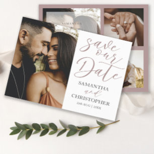 Save Our Date Budget Photo Wedding Announcement