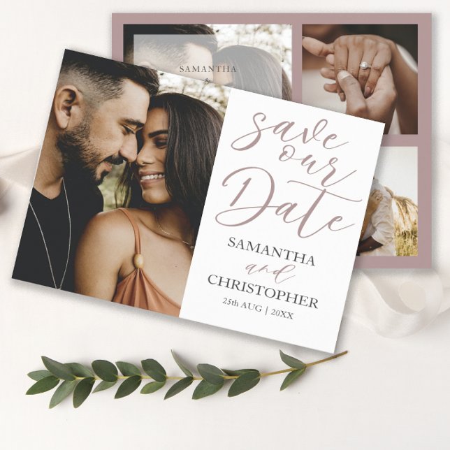 Save Our Date Budget Photo Wedding Announcement (Creator Uploaded)