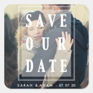 Save Our Date Overlay   Save the Date Stickers