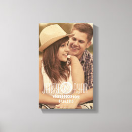 SAVE OUR DATE | SAVE THE DATE CANVAS PICTURE PRINT