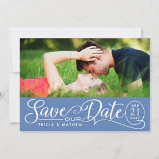 Save OUR Date Wedding | Elegant Script Invitation