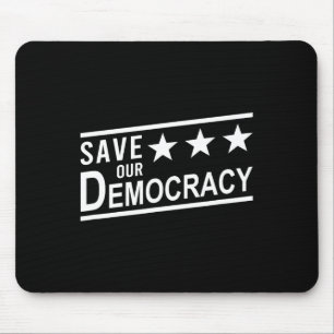 Save Our Democracy Anti-trump Protest Mouse Pad