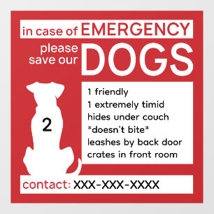 Save Our Dogs Editable