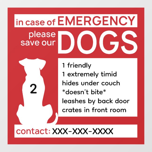 Save Our Dogs Editable (Sheet)