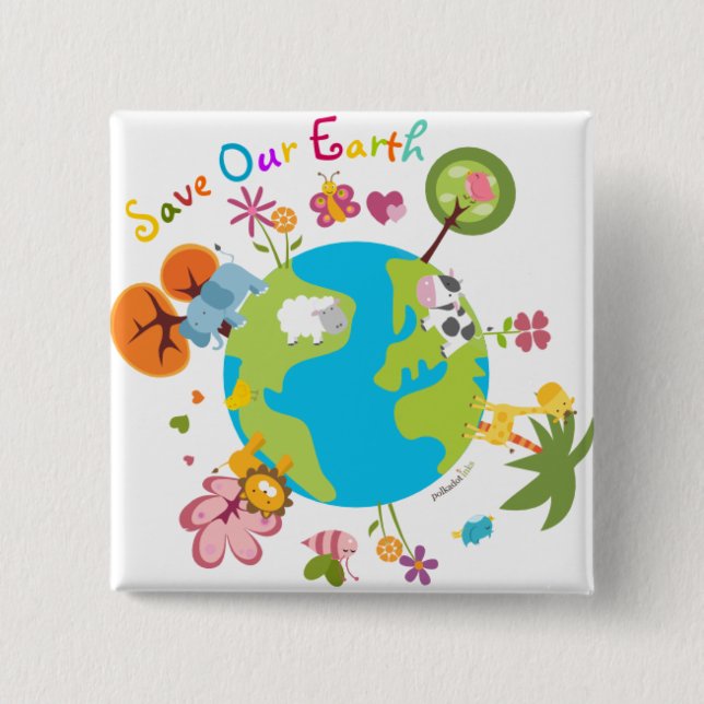 Save Our Earth Badge (Front)
