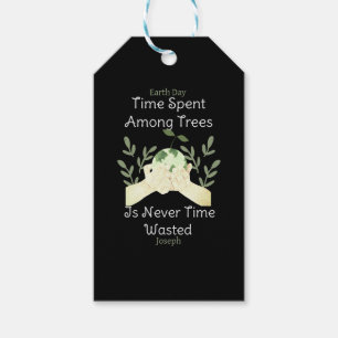 save our earth, earth day, love earth, personalise gift tags