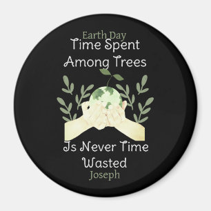 save our earth, earth day, love earth, personalise magnet