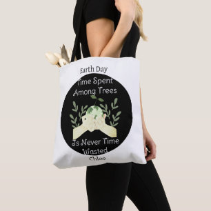 save our earth, earth day, love earth, personalise tote bag