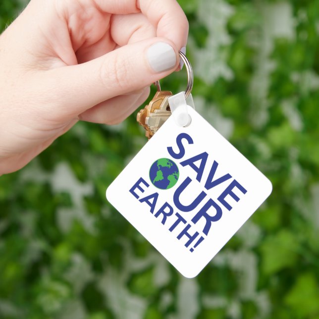 Save Our Earth Key Ring (Hand)