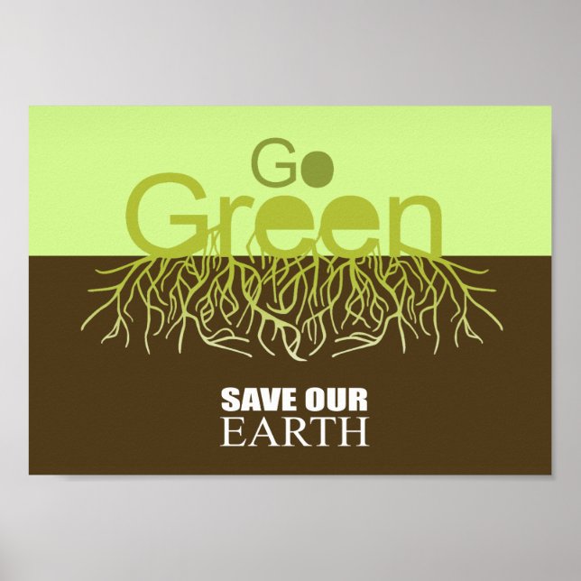 SAVE OUR EARTH POSTER (Front)