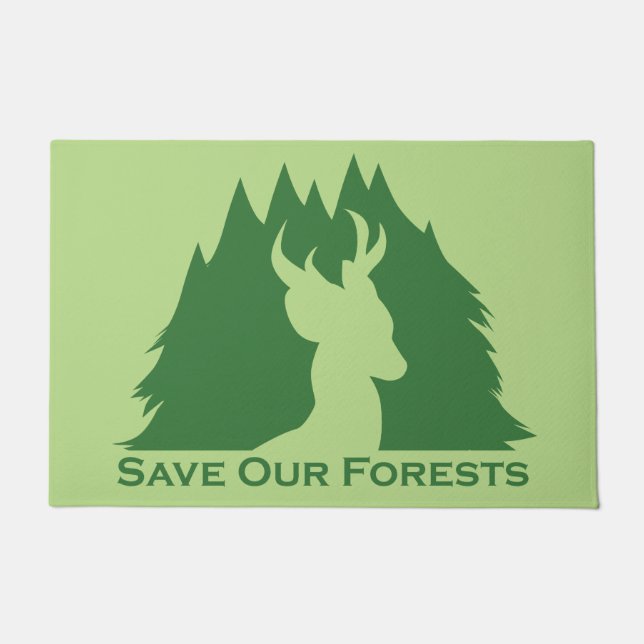 Save Our Forests Doormat (Front)