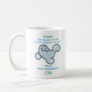 Save our Manatees Coffee Mug