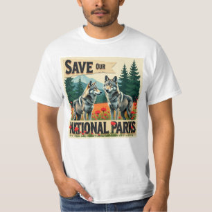 save our national parks from DOGE T-Shirt