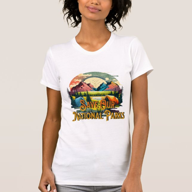 Save Our National Parks T-Shirt (Front)