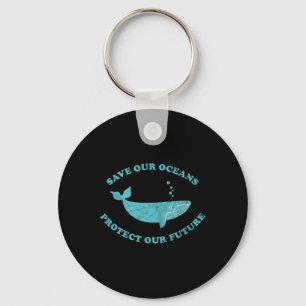 Save Our Oceans - Earth Day Gift Key Ring