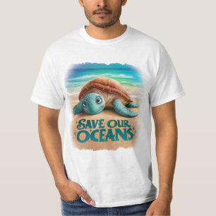 Save our oceans Ocean and Marine Protection T-Shirt