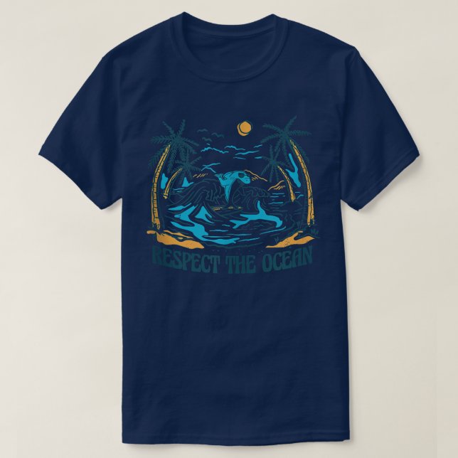 Save Our Oceans Orca Whale - Shark Ocean Tank Top (Design Front)