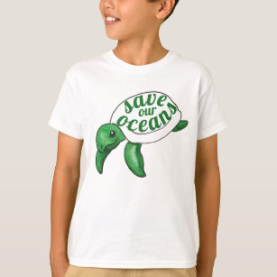 Save Our Oceans Sea Turtle T-Shirt