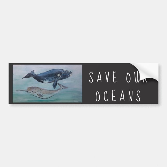Save Our Oceans sticker (Front)