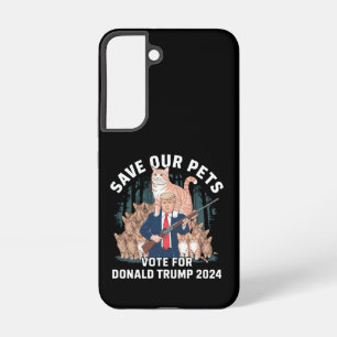 Save Our Pets 2024 President Trump Political Samsung Galaxy Case