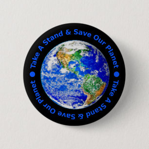 Save Our Planet Button