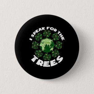 Save Our Planet For Environmental Protection Trees 6 Cm Round Badge