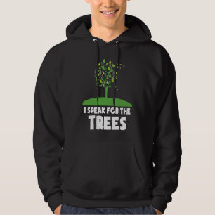Save our planet for environmental protection trees hoodie