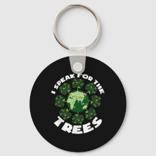 Save Our Planet For Environmental Protection Trees Key Ring