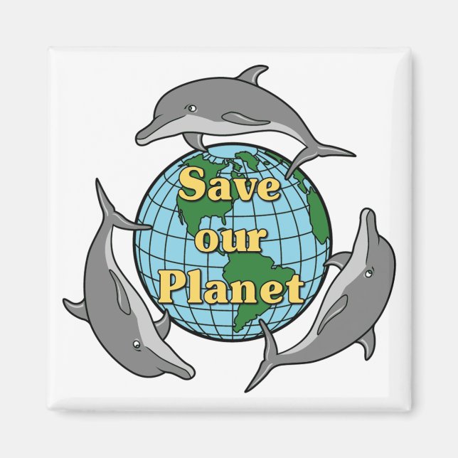 Save our Planet magnet (Front)