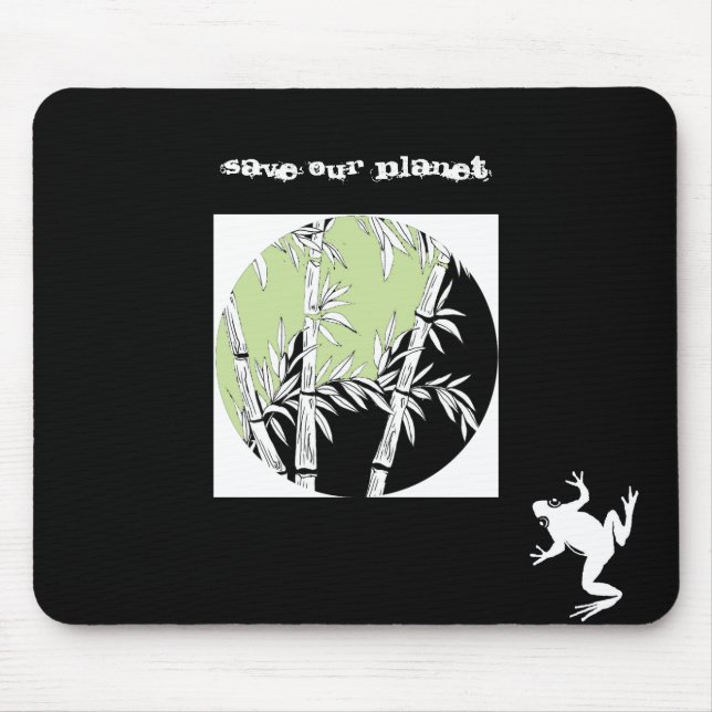 Save our Planet Mouse Pad (Front)