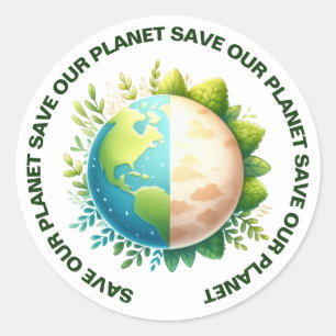 Save Our Planet Stickers 