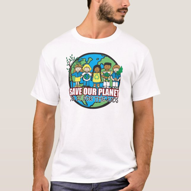 Save Our Planet T-Shirt (Front)