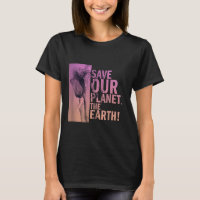Save Our Planet The Earth Elephant Environmental P