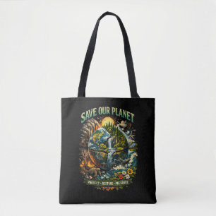 Save Our Planet Tote Bag