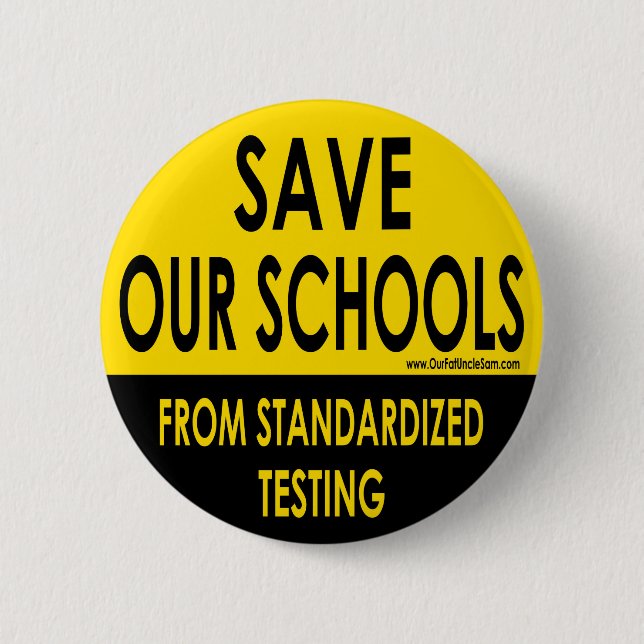 Save Our Schools 6 Cm Round Badge (Front)