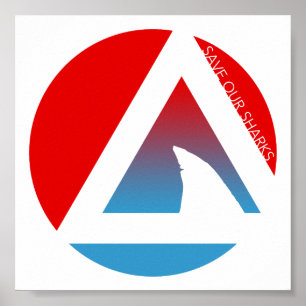 save our sharks tricircles poster