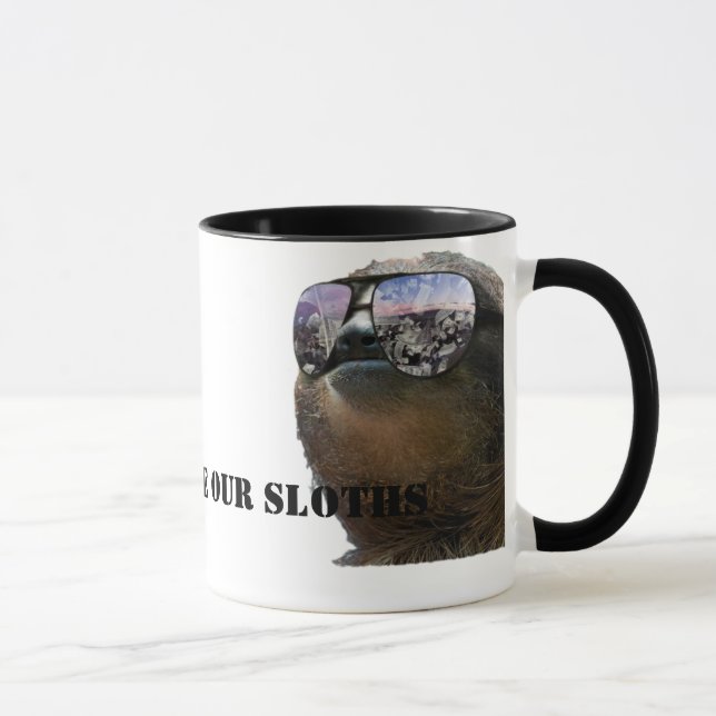 Save our Sloths Mug (Right)
