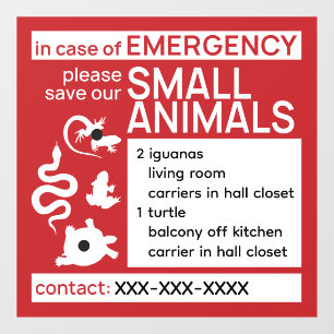 Save Our Small Pets Editable