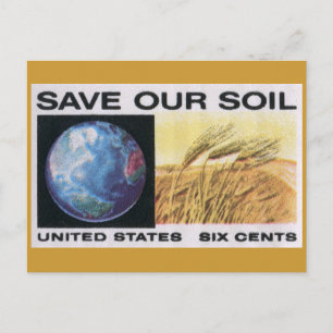 Save Our Soil Postcard